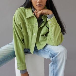 NWT Urban Outfitters Brooklyn Corduroy Cropped Jacket